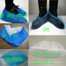 Fabricação antiderrapagem impermeável não tecida Kxt-Sc47 dos PP da tampa ambiental da sapata